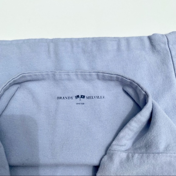 Brandy Melville cropped strapless top🫐 - Picture 4 of 4